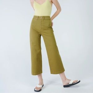 Unpublished GEMMA high rise mod sailor in moss. 27.